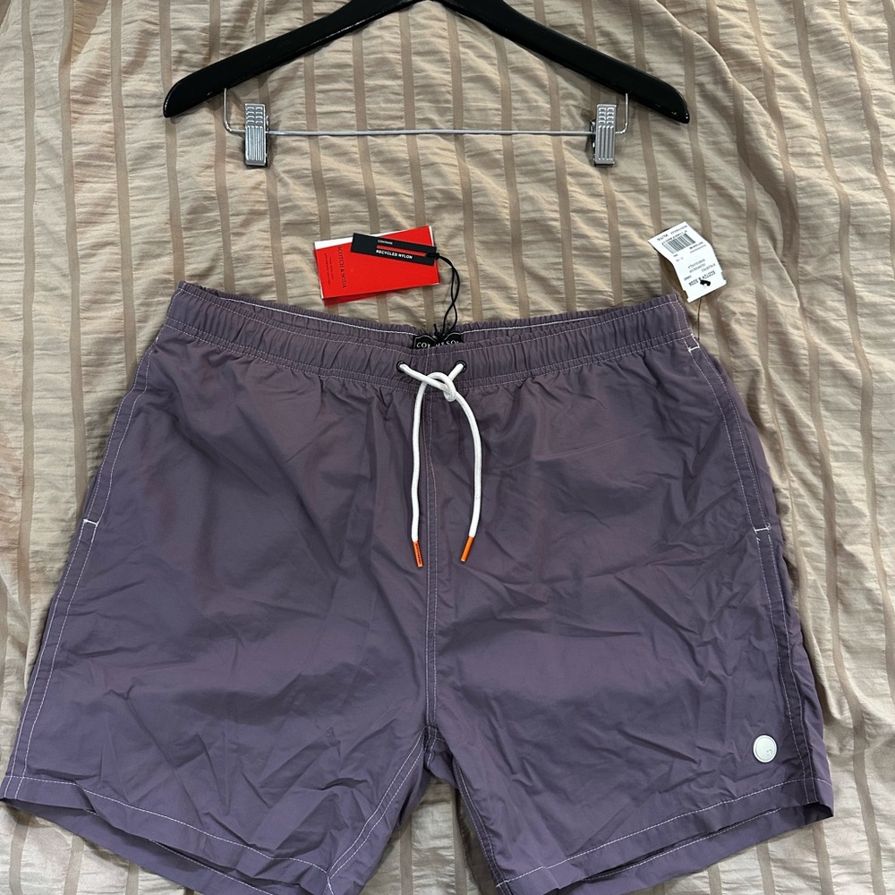 Men's Scotch and Soda Purple Swim Shorts